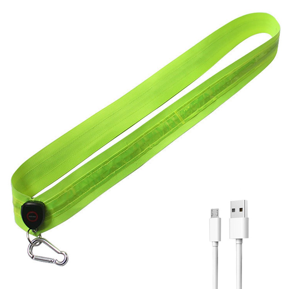 Running Gear Outdoor - LED-hardloopriem Oplaadbare verlichte schouderbanden voor heren