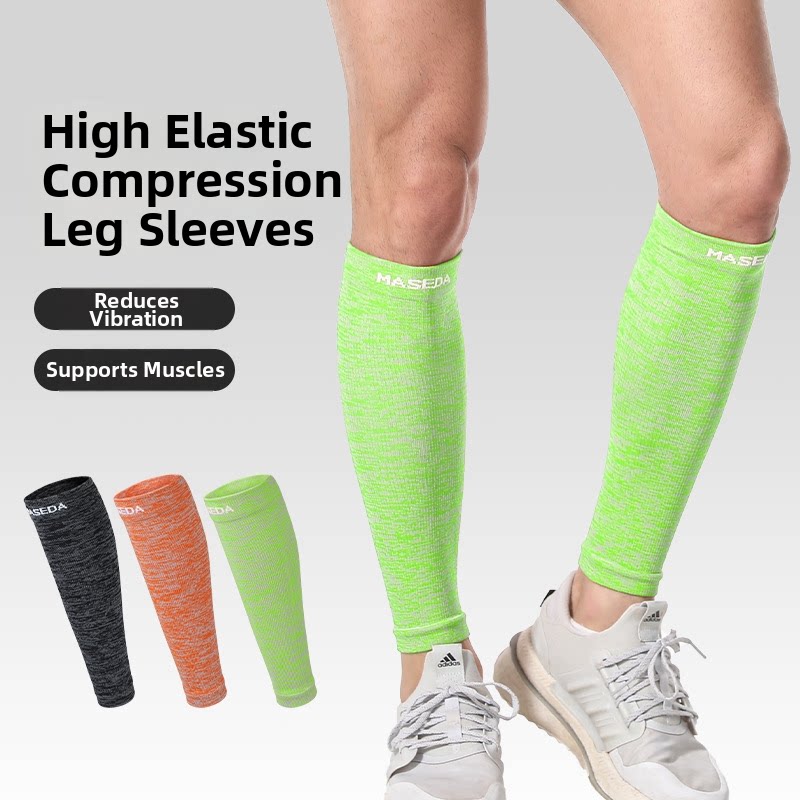 Running Gear For Marathon - Mannen Vrouwen Kuitondersteuning Compressiemouwen Sportbeenbeschermer Voor