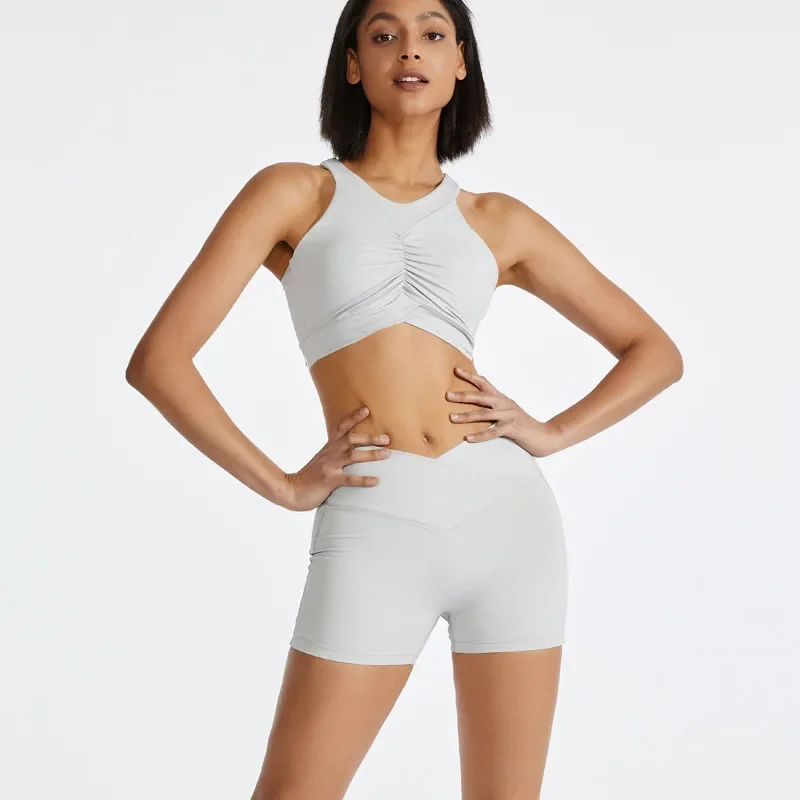 Head Gear Running - 2026 Yoga Sets Dames Crop Top