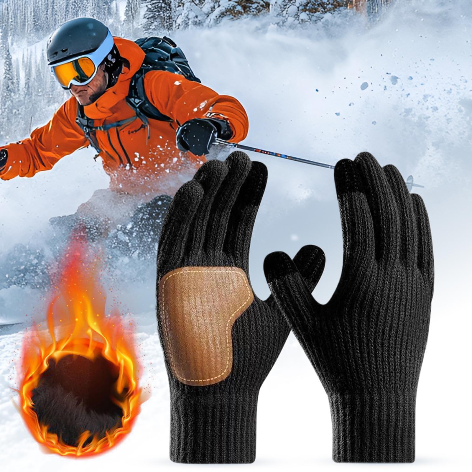 Running Gear For Cold Weather - USB-verwarmde handschoenen met touchscreen, thermische winterverwarmingshandschoenen