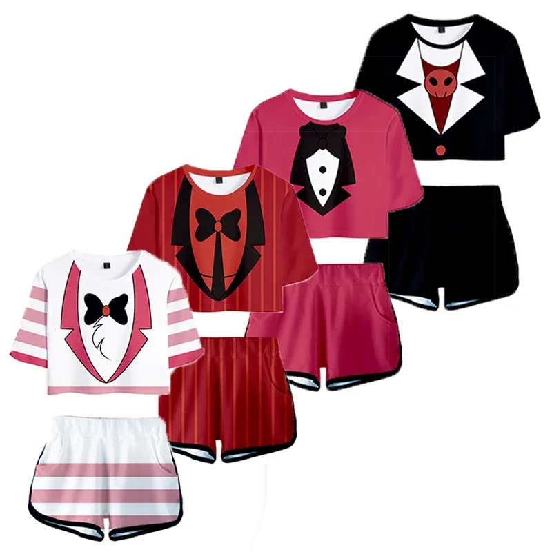 Head Gear Running - Ainiel Hazbin Cosplay Kostuum Kleding Tees