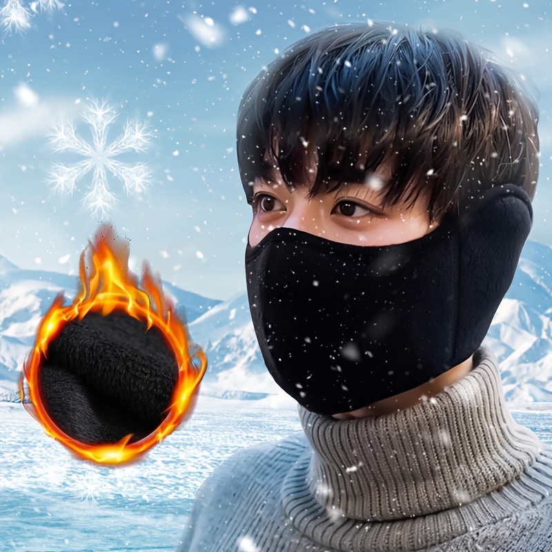Running Gear For Cold Weather - 1PC Winterfietsen Antivries Gezichtsmasker Koud weer