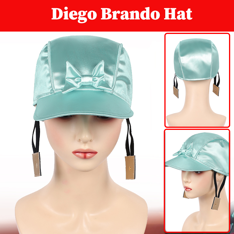 Head Gear Running - Diego Brando Cosplay Hoed Hoofddeksel Kostuum