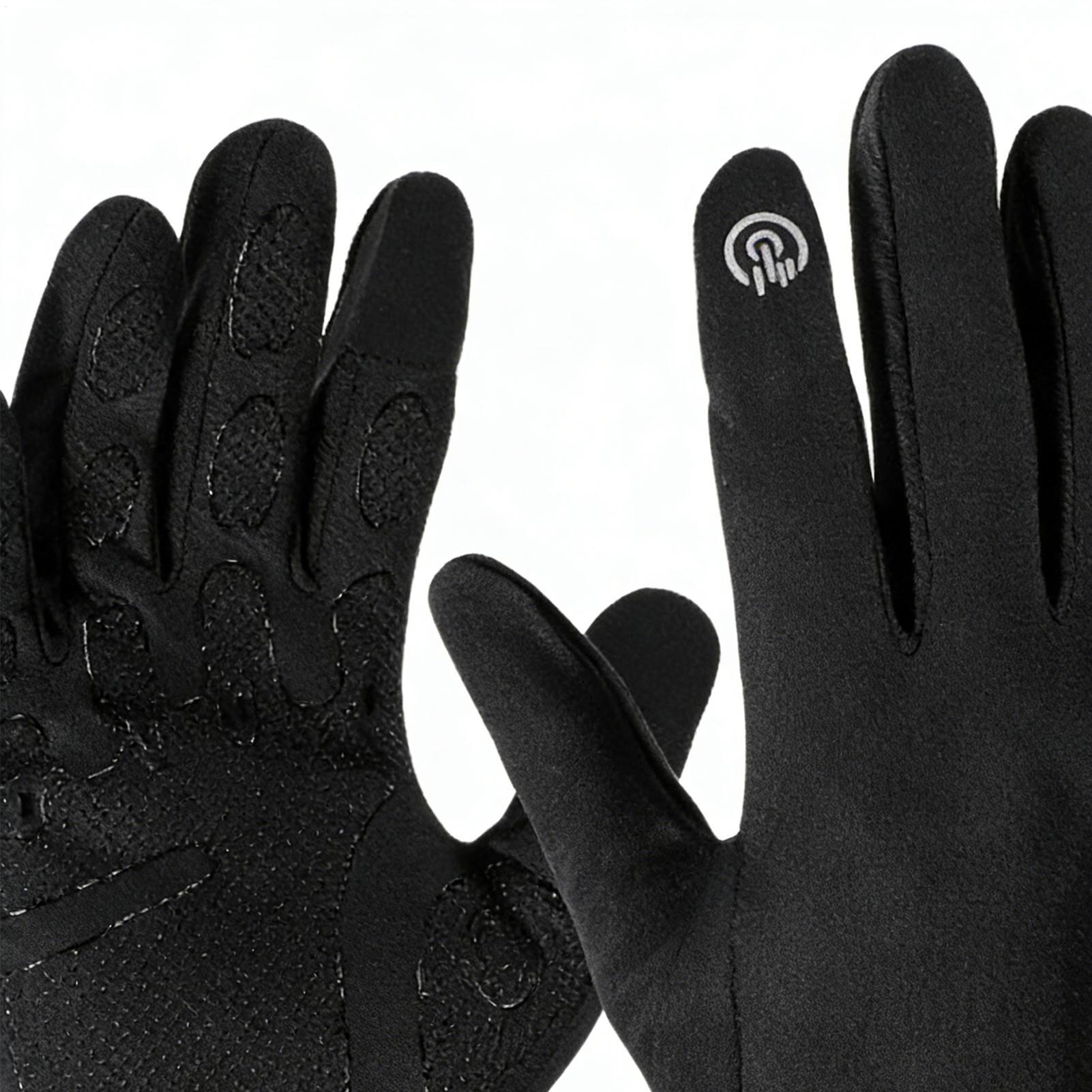 Running Gear For Cold Weather - Warme fietshandschoenen Volledige vinger Koud weer
