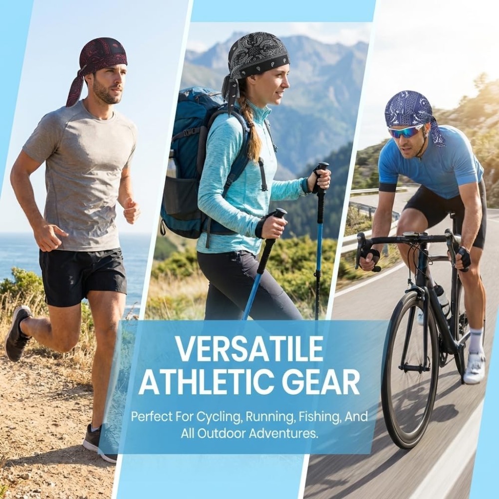 1-5 Stuks Cooling Skull Cap He - Running Gear Hat recensie en prijs