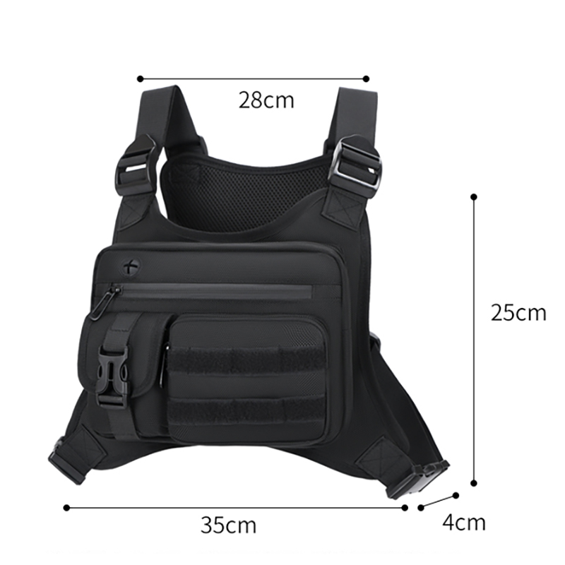 Tactische borsttas voor heren, - Running Gear Vest recensie en prijs