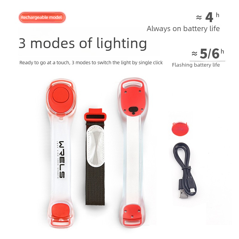 Oplaadbare LED-verlichte armba - Running Gear Outdoor recensie en prijs