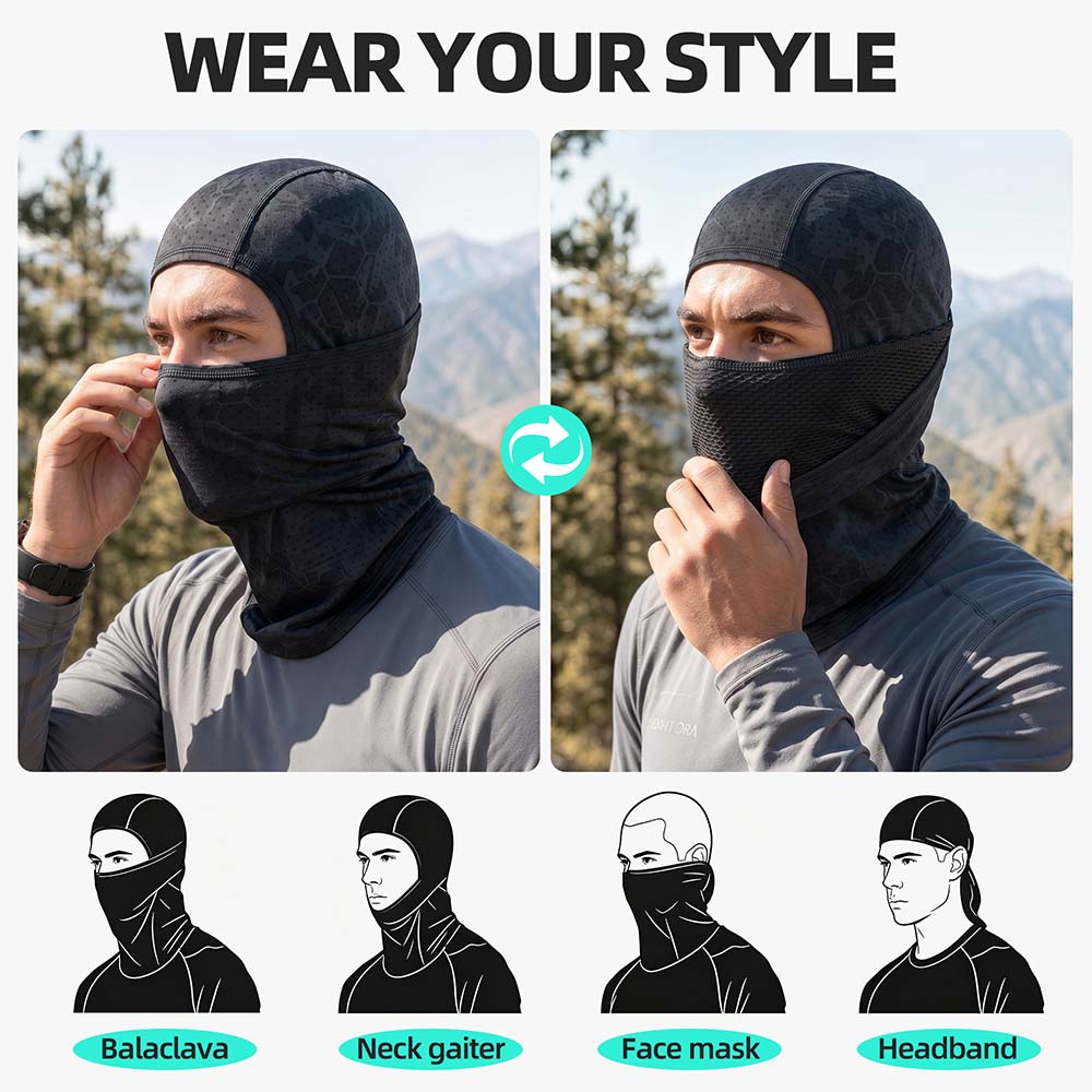 Ademende bivakmuts, volledig g - Head Gear Running recensie en prijs