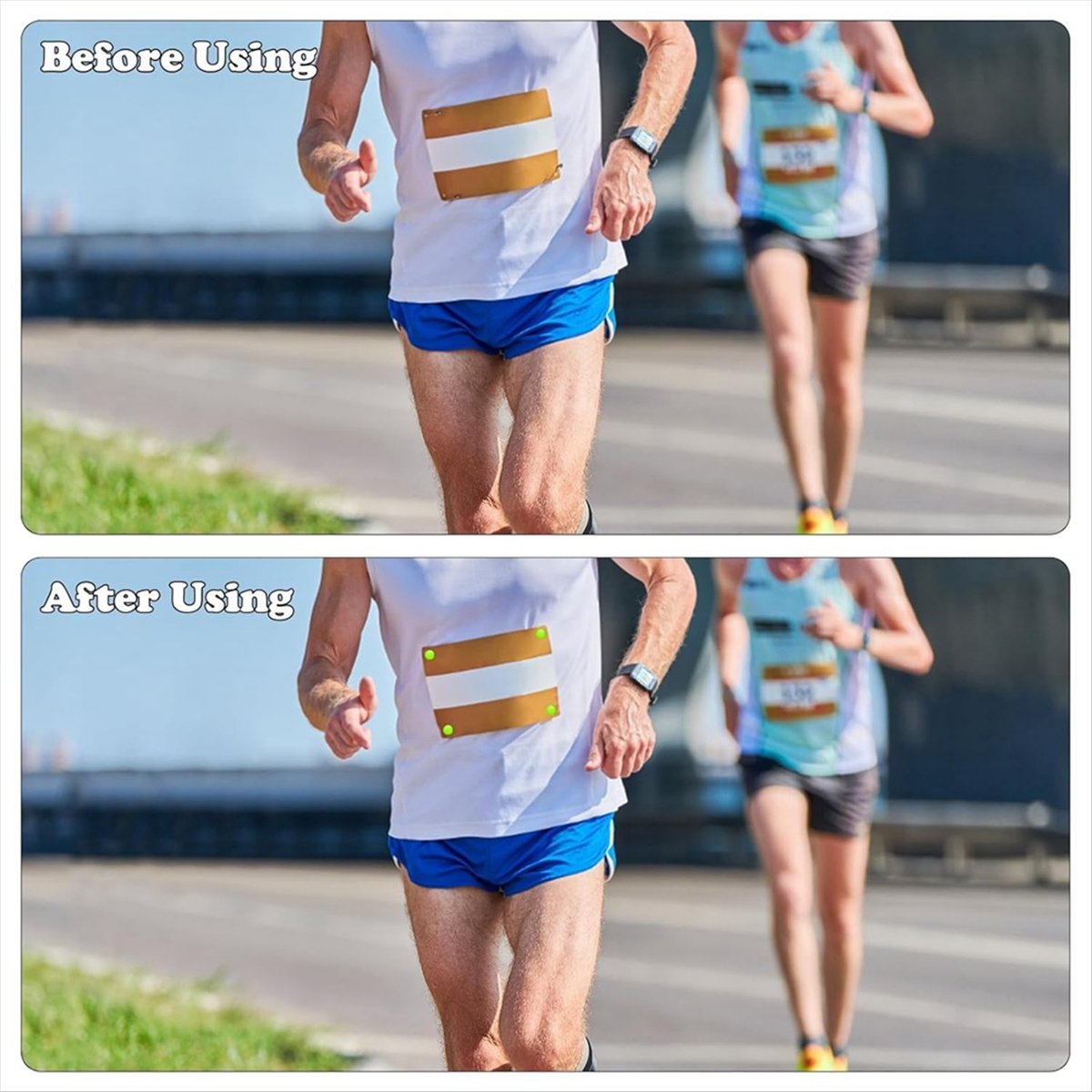 ABJX 12 stuks hardloopnummercl - Running Gear For Marathon recensie en prijs